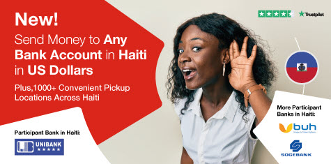 Send Money to Any Bank Account in Haiti  