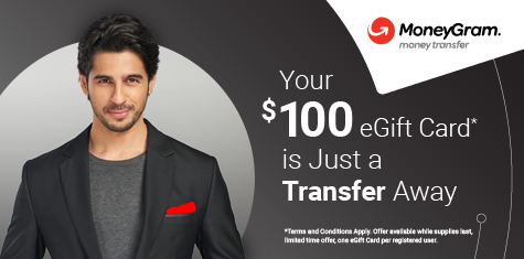 Your $100 eGift Card* is Just a Transfer Away