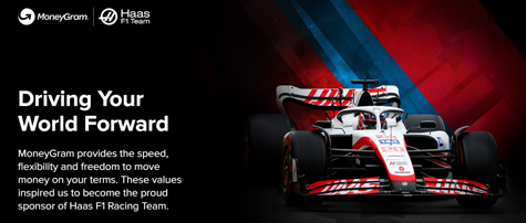 Introducing the New MoneyGram Haas F1 Team: MoneyGram Announces Title Sponsorship of Haas F1 Team for 2023 Season and Beyond