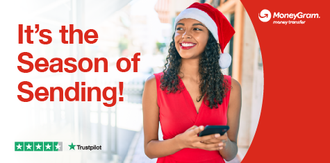 Send a gift back home for the holidays with MoneyGram money transfers