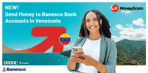 NEW! Send Wire Transfers to Banesco Bank Accounts in Venezuela